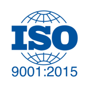 ISO 9001:2015 certified quality management