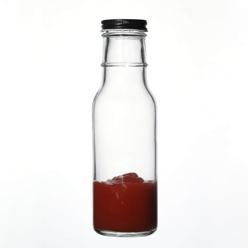 Saucenflaschen aus Glas mit Ringhals