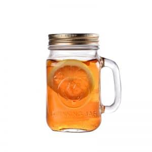 16oz county fair drinking mason jar