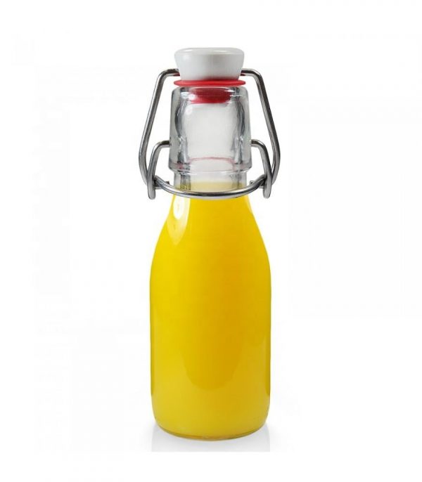 100ml Round Swing Top Glass Bottle