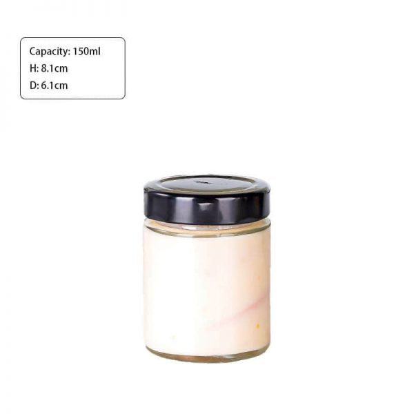 150ml 58Series Round Glass Jar