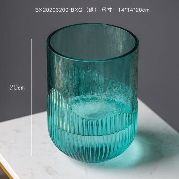 Nordic style glass vase