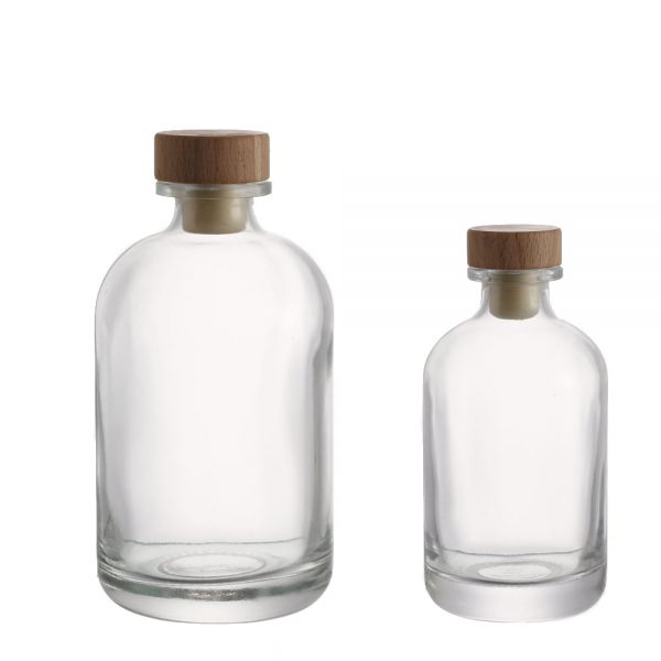 18old small gin glass bottle