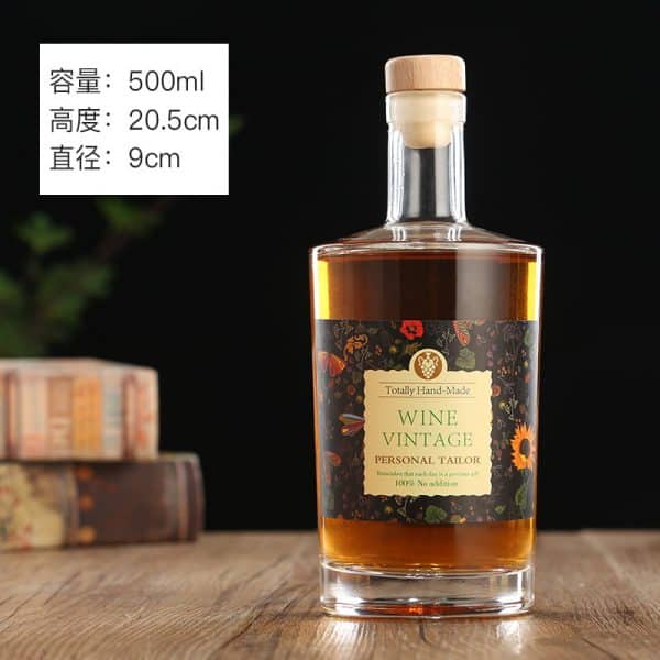 19old 500ml gin bottle