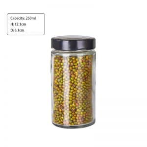 250ml 58Series Round Glass Jar