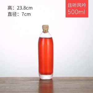 500ml glass bottle for liquor