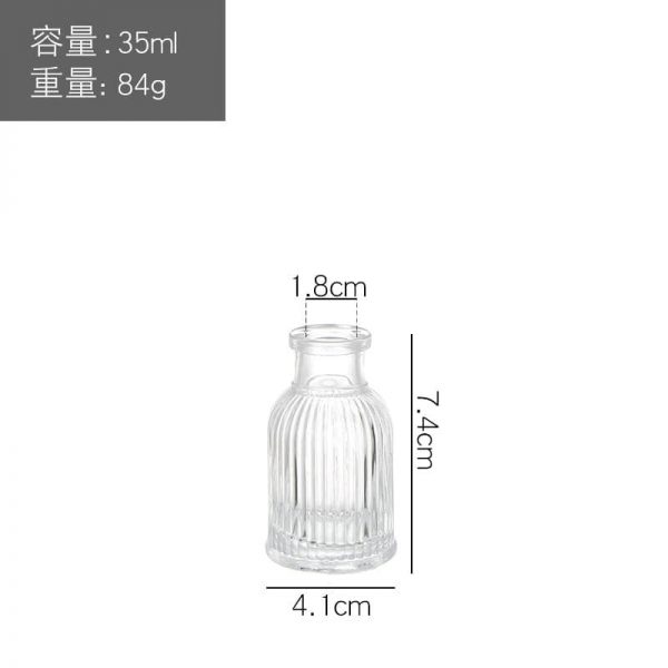 35ml Rome Diffuser Glass Bottle