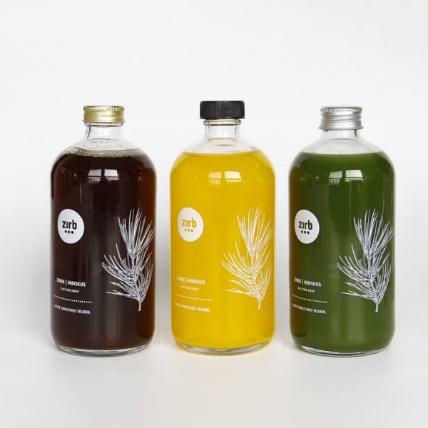 Boston Round Juice Glass Bottle