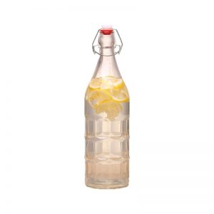 1000ml Textured Round Swing Top Bottles