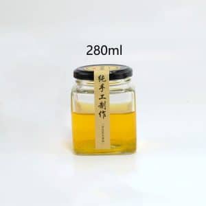 280ml wholesale glass jam jar