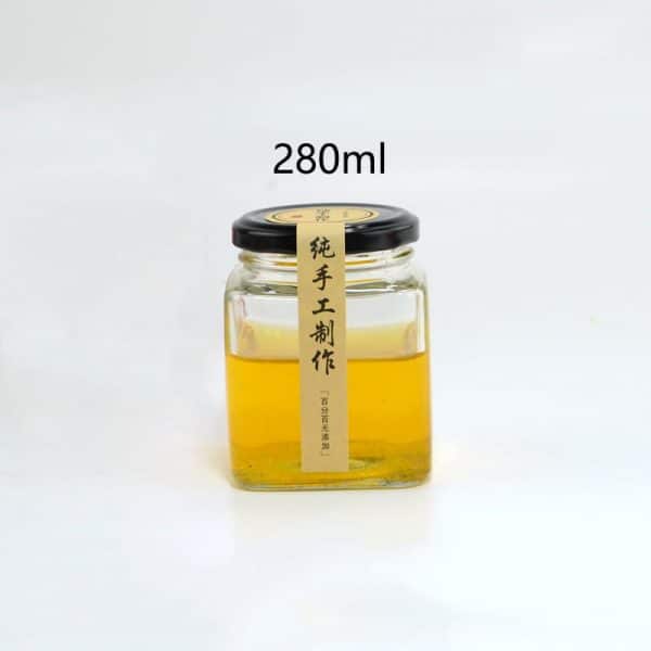 280ml wholesale glass jam jar