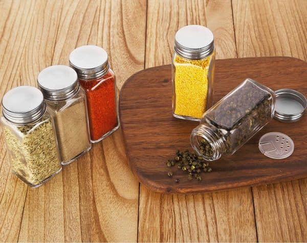 4oz Square Spice Jar