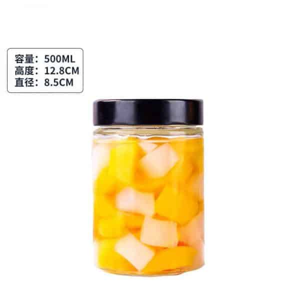 500ml Round Glass Jar