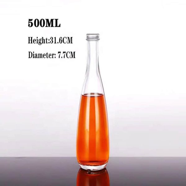 500ml glass liquor bottle - Image 4