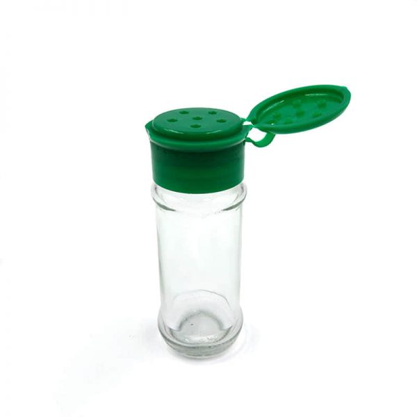 60ml Glass Spice Jar With Flip and Sift Cap