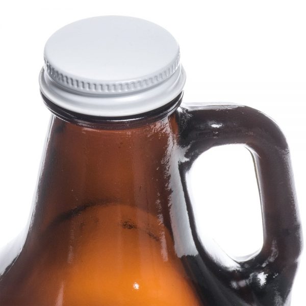 64oz amber glass beer growler 4