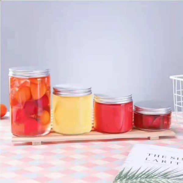 93 Series Straight Glass Jam Jar