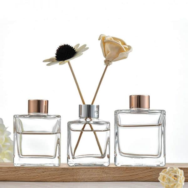 Classic Square Diffuser Glass Bottle