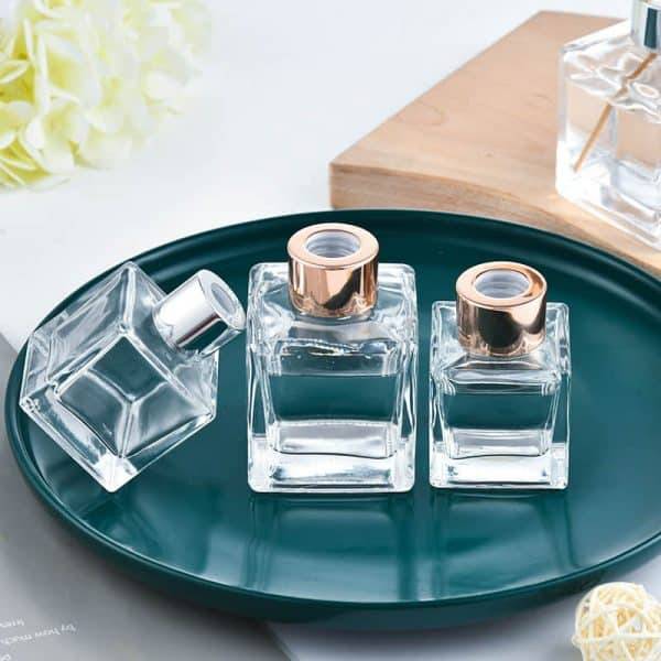 Classic Square Diffuser Glass Bottle