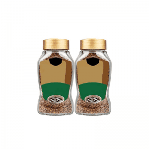 Custom Flat Glass Coffee Jar