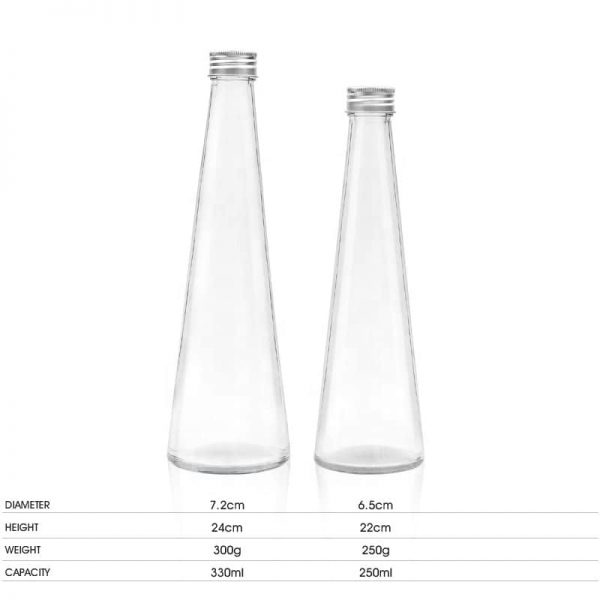 Europe style Beverage glass bottle