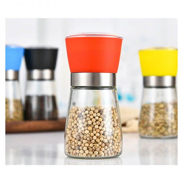 Pepper Grinder With Stainless Steel lid