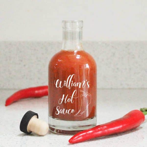Premium Hot Sauce Glass Bottle