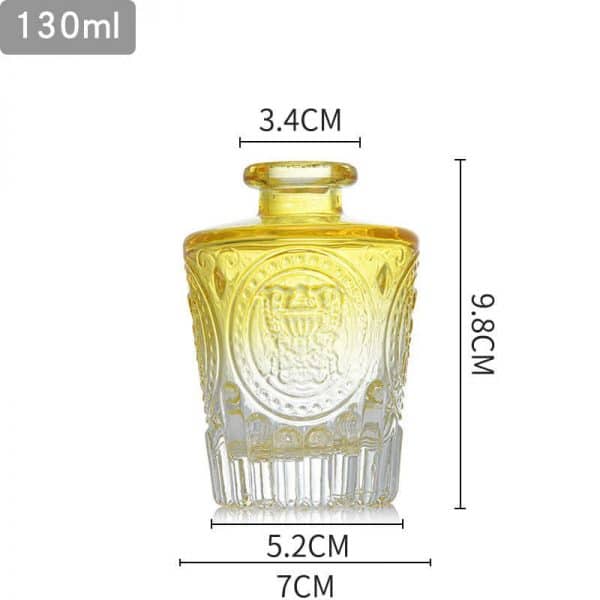 Relief Sculpture Diffuser Glass Bottle