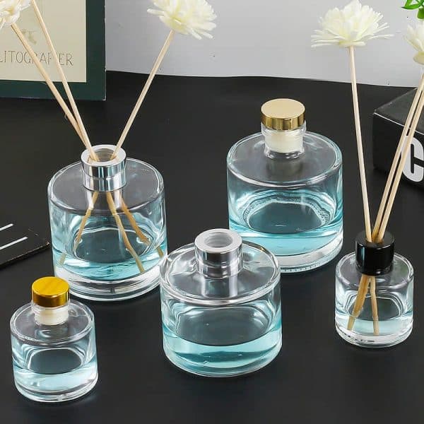 Round Diffuser Glass Bottle