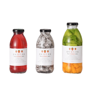 korea milk glass bottle