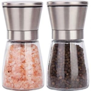 pepper grinder with Stainless Steel lid